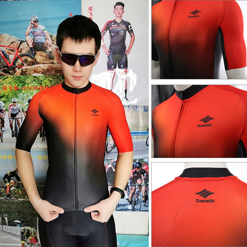 【Santic定制系列】烈火如歌 Fire 男款公路车骑行服