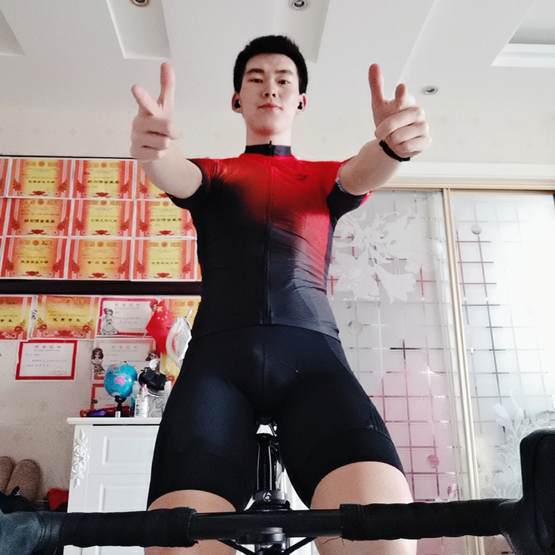 【Santic定制系列】烈火如歌 Fire 男款公路车骑行服