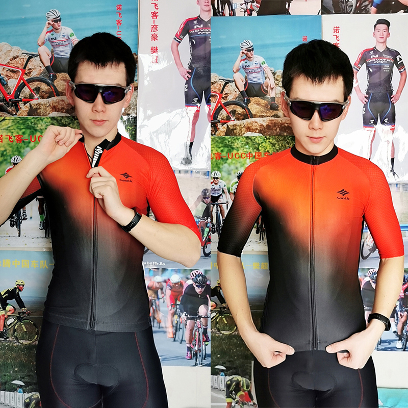 【Santic定制系列】烈火如歌 Fire 男款公路车骑行服