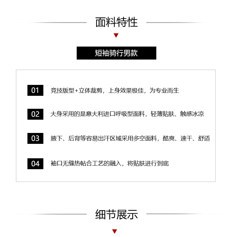 【Santic定制系列】极光 Aurora男款公路车骑行服上衣