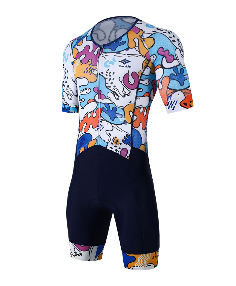 【Santic定制系列】 森地客自行车服骑行连体服定制款