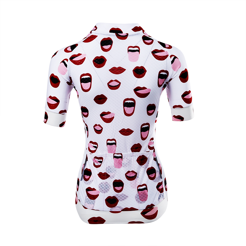 【Santic定制系列】烈焰红唇 Flaming Lips骑行服情侣款
