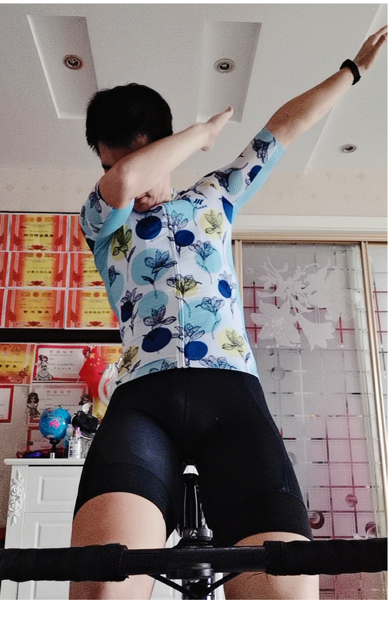 【Santic定制系列】陌上花开Flowers男款公路车骑行服