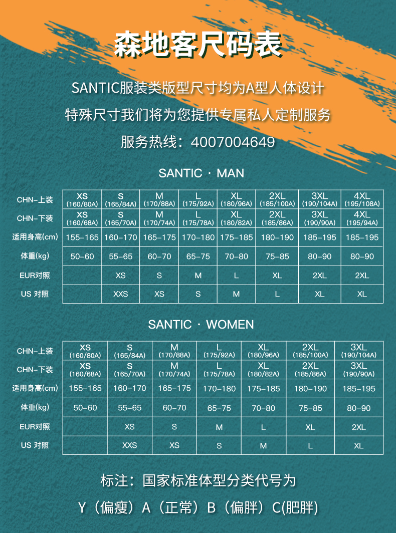 【Santic 定制虎年主题款】骑虎&虎变 森地客短袖骑行服